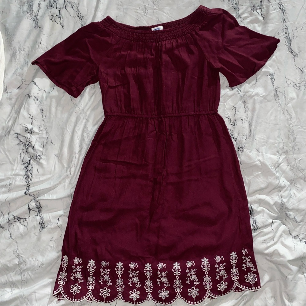 Red Burgundy Summer-ish Dress (Juniors)